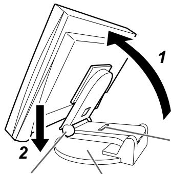 EIZO FLEXSCAN S2231W - Xaunlambdae Tnv ofoyn kai aphaipéoTe To eTaaliko Tpooaptnma aovaiionc. - 1