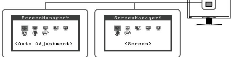 EIZO FLEXSCAN S2231W - 执行高级设定 / 调整 - 1