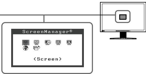 EIZO FLEXSCAN S2231W - Erweiterte Einstellungen/Justierung vornehmen - 2