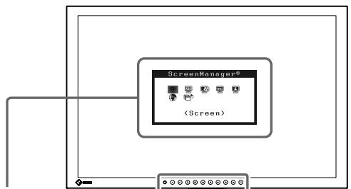 EIZO FLEXSCAN S2401W - Esempio di supporto regolabile - 1