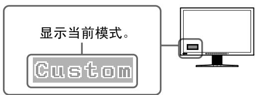 EIZO FLEXSCAN S2401W - 选择显示模式 - 1