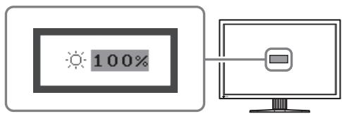 EIZO FLEXSCAN SX3031W - Púθμiση φωτεΙνότητας - 1