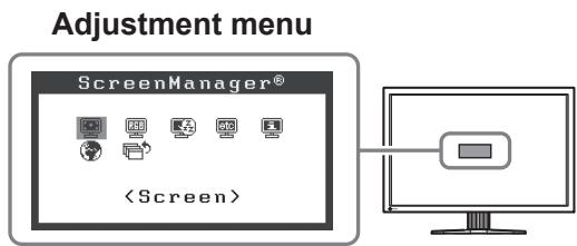 EIZO FLEXSCAN SX3031W - Performing Advanced Settings/Adjustments - 1