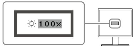 EIZO FLEXSCAN T1721 - 调整亮度 - 1