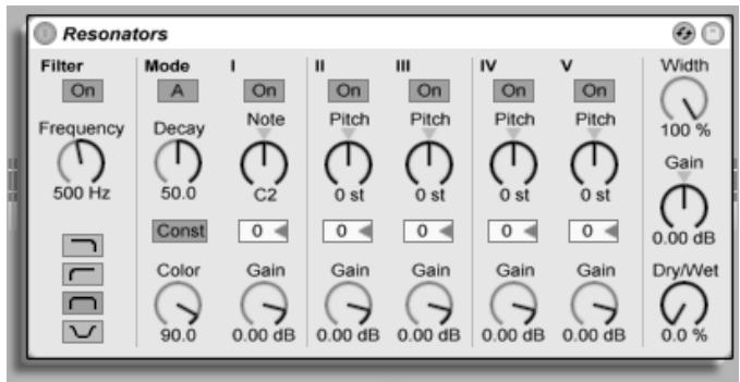 ABLETON LIVE 5 - Resonators - 1
