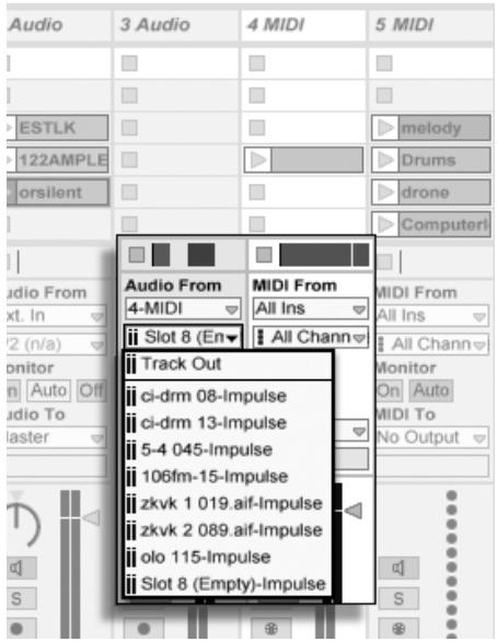 ABLETON LIVE 5 - Brancher des sorties individuelles à partir d'un instrument - 1