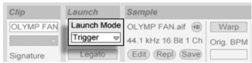 ABLETON LIVE 5 - Modes de lancement - 1