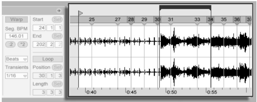ABLETON LIVE 5 - Bouclage de Clips - 2