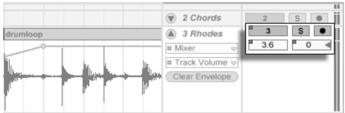 ABLETON LIVE 5 - Automation d'enregistrement - 1