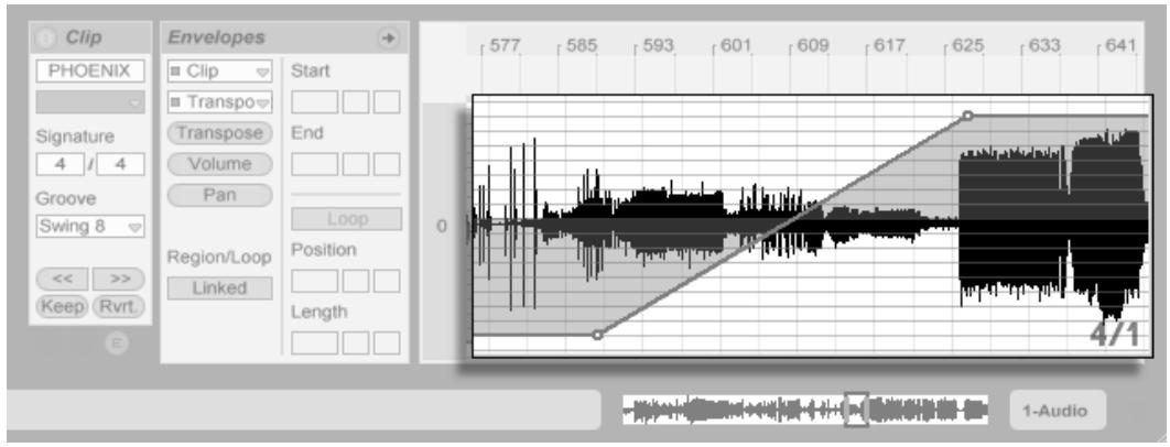 ABLETON LIVE 5 - Enveloppes de clip - 1
