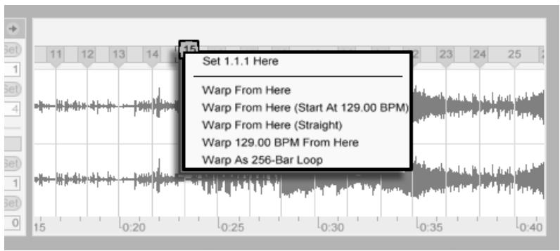 ABLETON LIVE 5 - Synchronisation de passages longs - 3