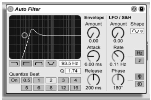 ABLETON LIVE 5 - Auto Filter - 1