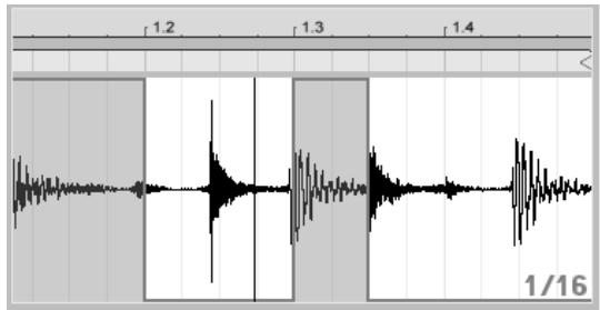 ABLETON LIVE 5 - Coupure ou atténuation de notes dans un échantillon - 1