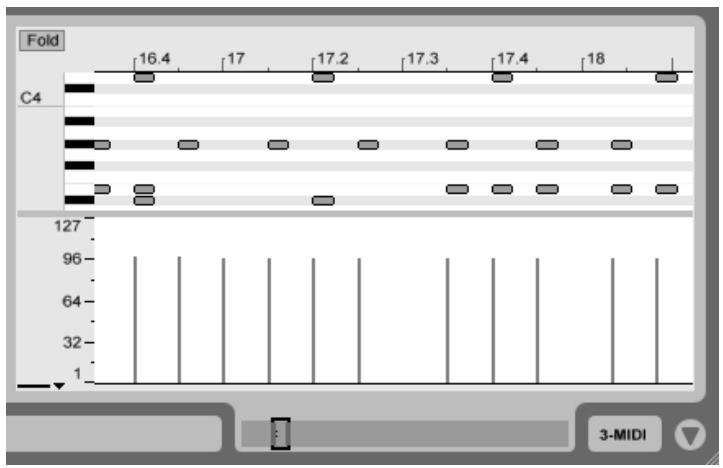 ABLETON LIVE 5 - Editer les dynamiques - 2