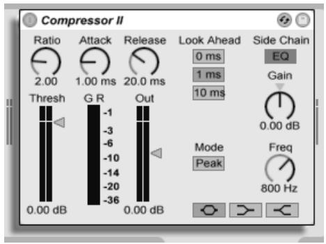 ABLETON LIVE 5 - Compressor II - 1