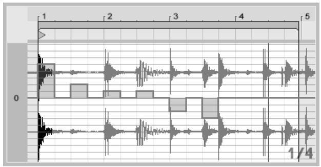 ABLETON LIVE 5 - Modification de la hauteur et de l'accord par note - 1