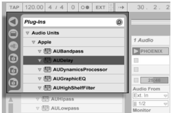 ABLETON LIVE 5 - Périphériques et Mixer - 3