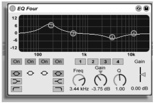 ABLETON LIVE 5 - EQ Four - 1