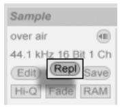 ABLETON LIVE 5 - Remplacement de l'échantillon du clip - 1