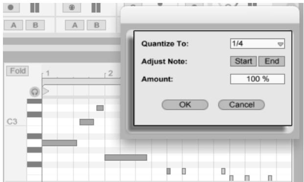 ABLETON LIVE 7 - Arranger et quantifier les notes - 1