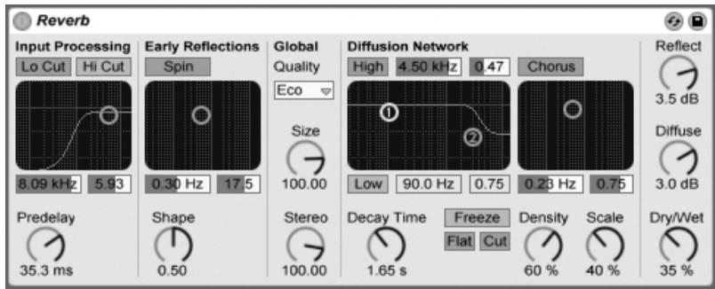 ABLETON LIVE 7 - Reverb - 1