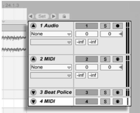 ABLETON LIVE 7 - Le mélangeur de live - 1
