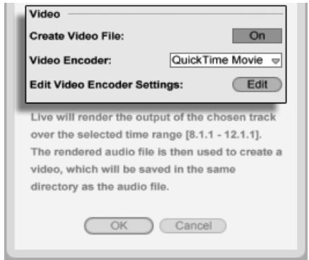 ABLETON LIVE 7 - Conversion vidéo - 1