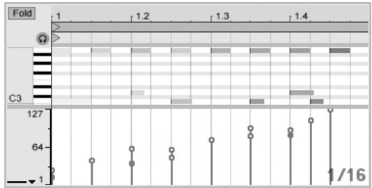 ABLETON LIVE 7 - Éditer les dynamiques - 3