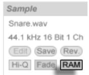 ABLETON LIVE 7 - Mode clip RAM - 1