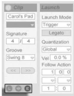 ABLETON LIVE 7 - Fenêtre clip - 7