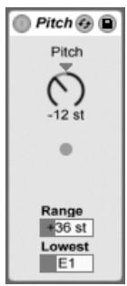 ABLETON LIVE 7 - Sections transposition (transpose) et dynamique (velocity) - 3