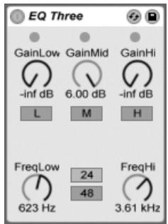 ABLETON LIVE 7 - EQ three - 1