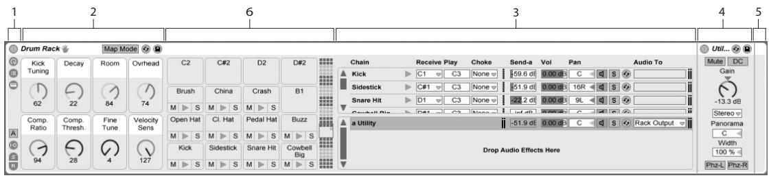 ABLETON LIVE 7 - Examen des racks - 2