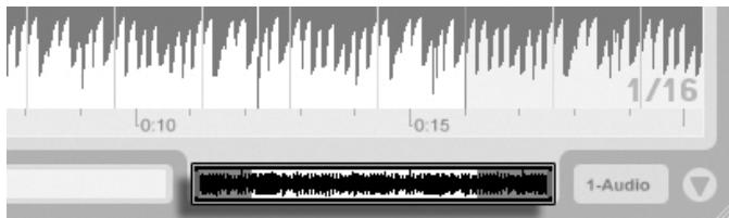 ABLETON LIVE 7 - Boucle/région d'échantillon et affichage - 1