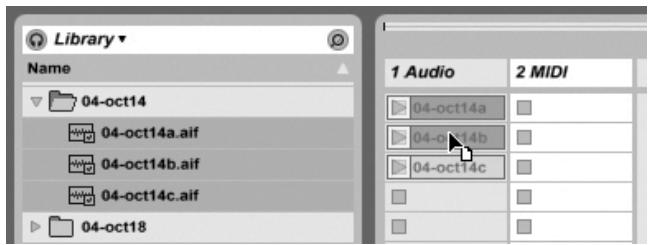 ABLETON LIVE 7 - Réglage de la grille en écran session - 1