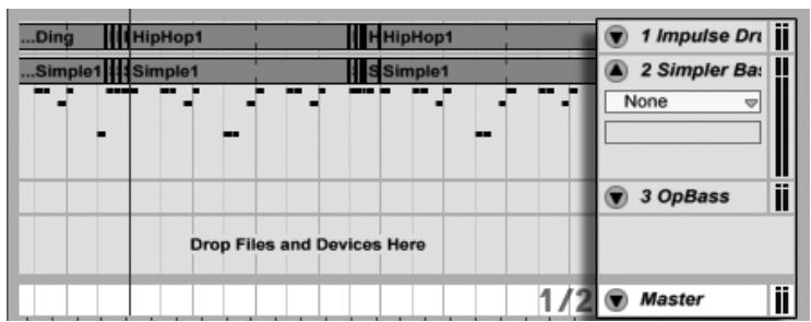 ABLETON LIVE 7 - Fusion de sets - 2