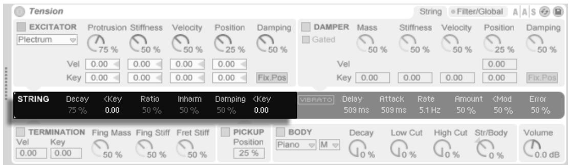 ABLETON LIVE 7 - Onglet string (corde) - 2