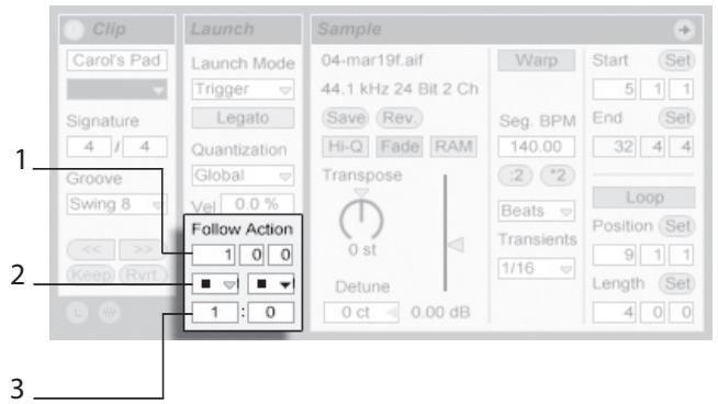ABLETON LIVE 7 - Actions suivantes - 1