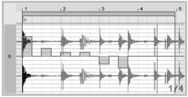 ABLETON LIVE 7 - Modification de la hauteur et de l'accord par note - 1