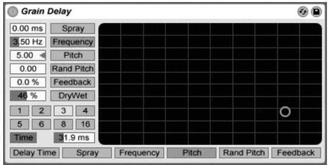 ABLETON LIVE 7 - Grain delay - 1