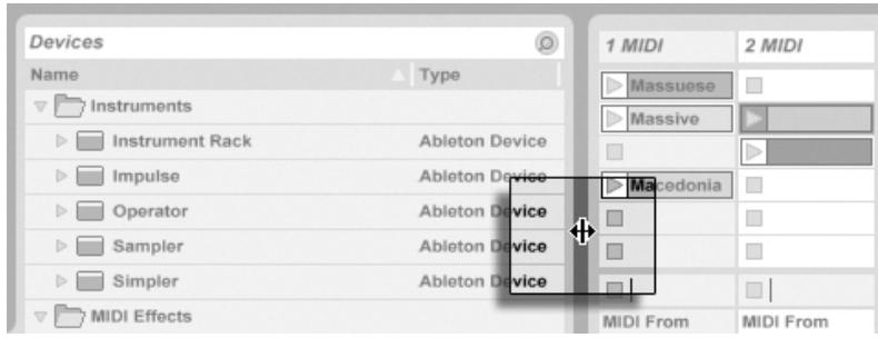 ABLETON LIVE 7 - La fenêtre principale de live - 3