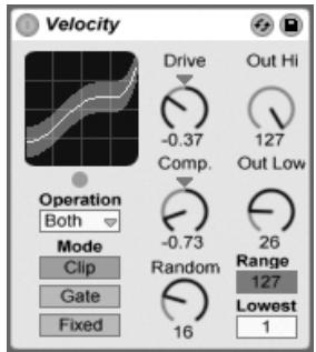 ABLETON LIVE 7 - Sections transposition (transpose) et dynamique (velocity) - 6