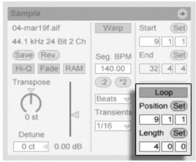 ABLETON LIVE 7 - Bouclage de clips - 1
