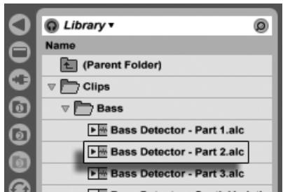 ABLETON LIVE 7 - Clips live - 1