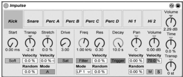 ABLETON LIVE 7 - Impulse - 1