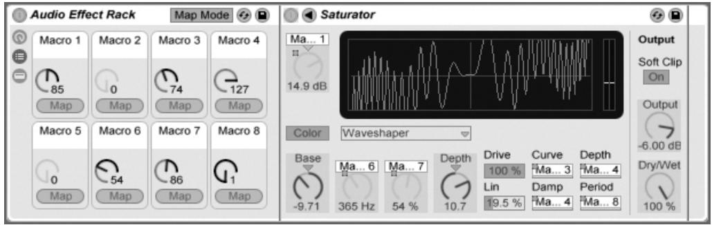 ABLETON LIVE 7 - Emploi des macro-commandes - 1