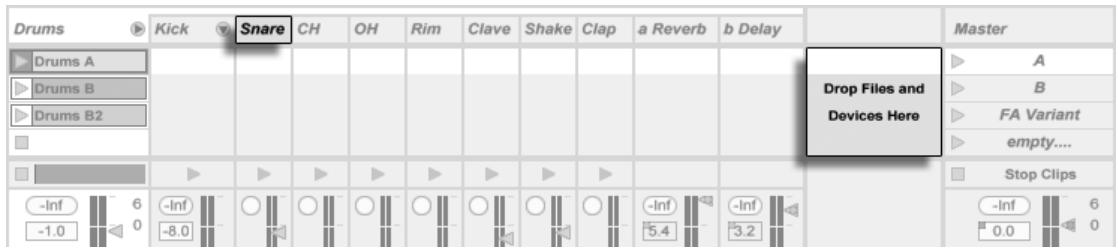 ABLETON LIVE 7 - Extraction des chaînes - 1