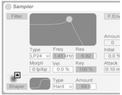 ABLETON LIVE 7 - Le filtre (filter) - 1