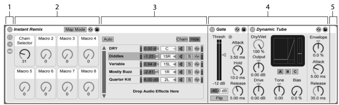 ABLETON LIVE 7 - Examen des racks - 1