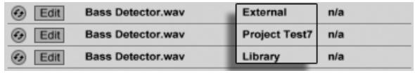 ABLETON LIVE 7 LE - Viewing and Changing a Live Set's Sample References - 4